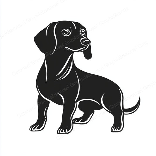 Dachshund Vector Graphic preview