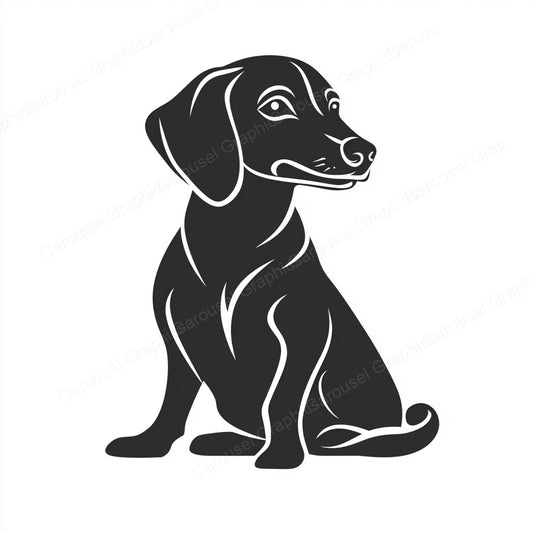 Dachshund Vector Graphic preview