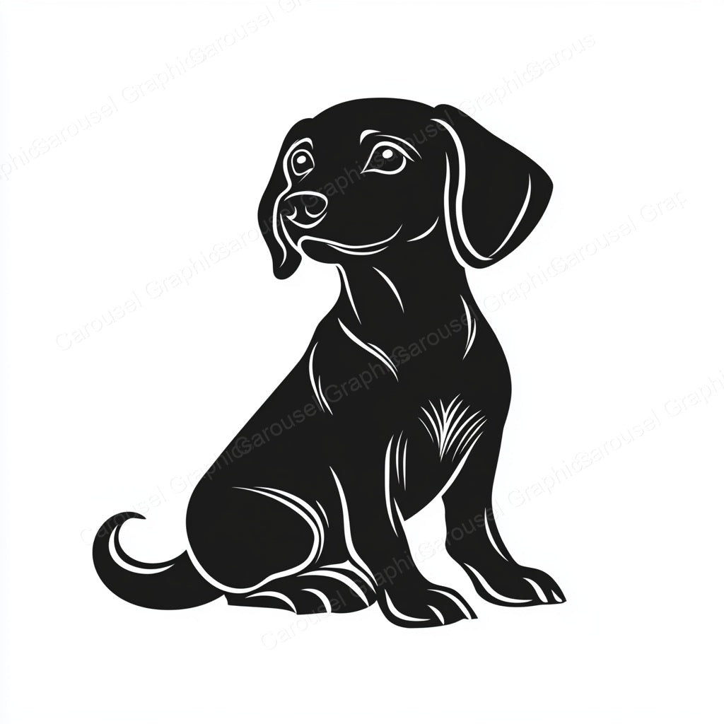 Dachshund Vector Graphic preview