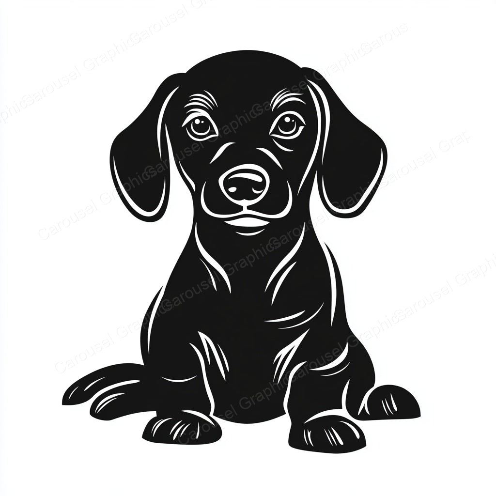 Dachshund Vector Graphic preview