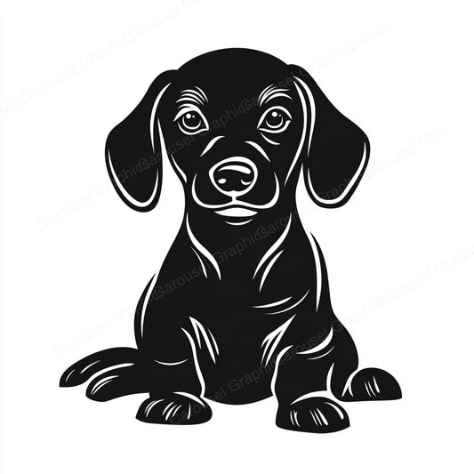 Dachshund Vector Graphic preview