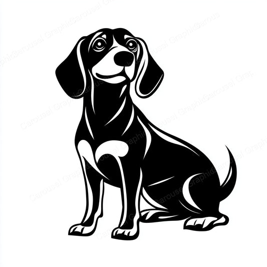 Dachshund Vector Graphic preview