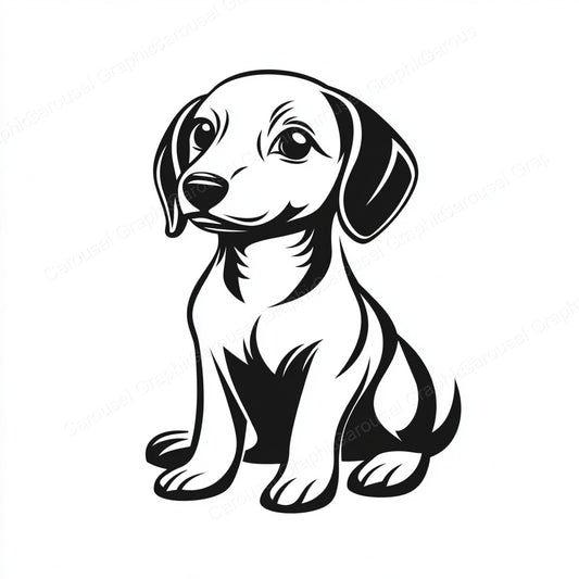 Dachshund Vector Graphic preview