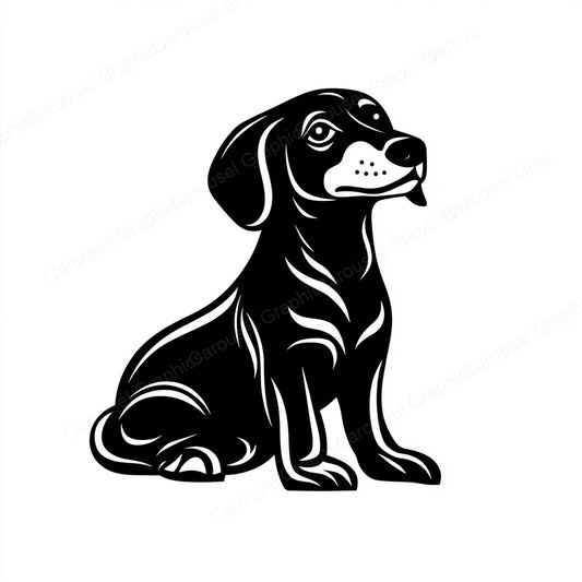 Dachshund Vector Graphic preview
