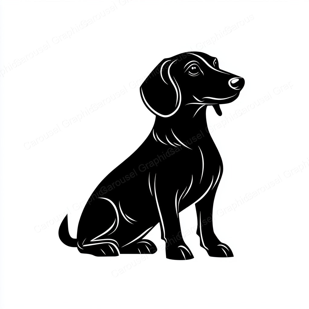 Dachshund Vector Graphic preview
