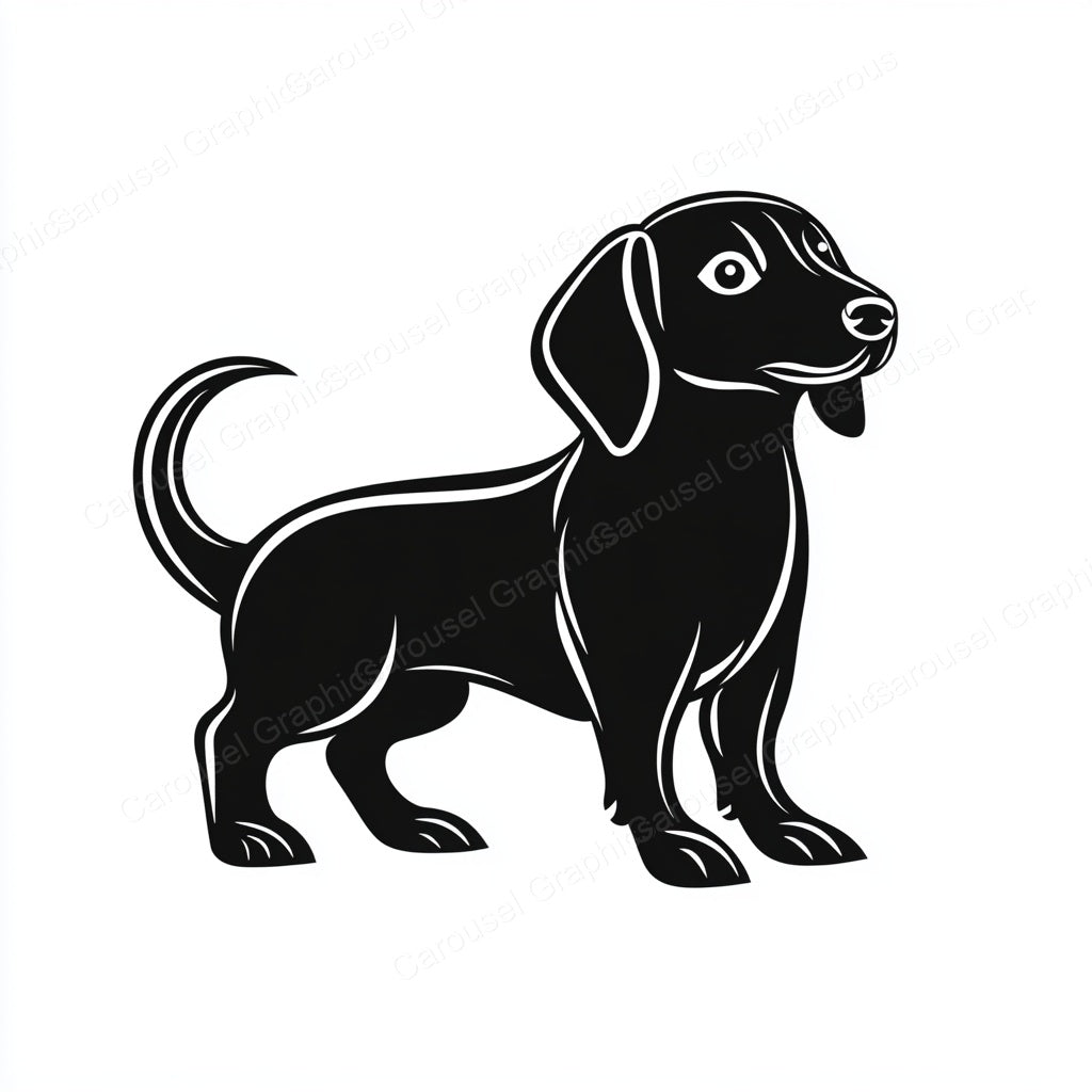 Dachshund Vector Graphic preview