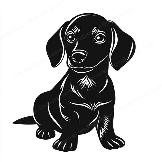 Dachshund Vector Graphic preview