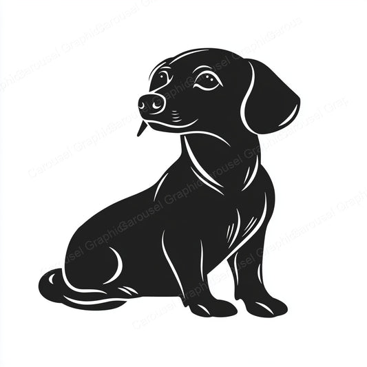 Dachshund Vector Graphic preview