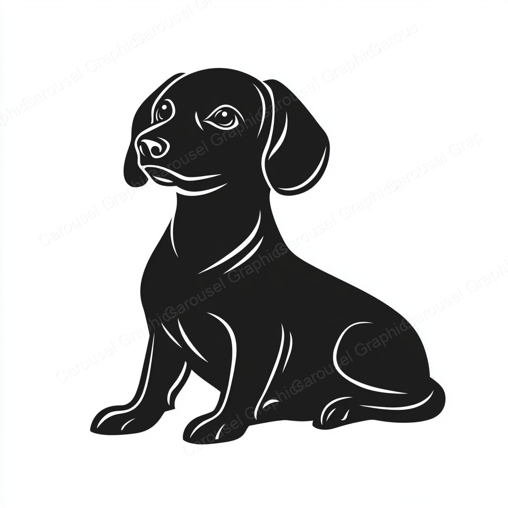 Dachshund Vector Graphic preview