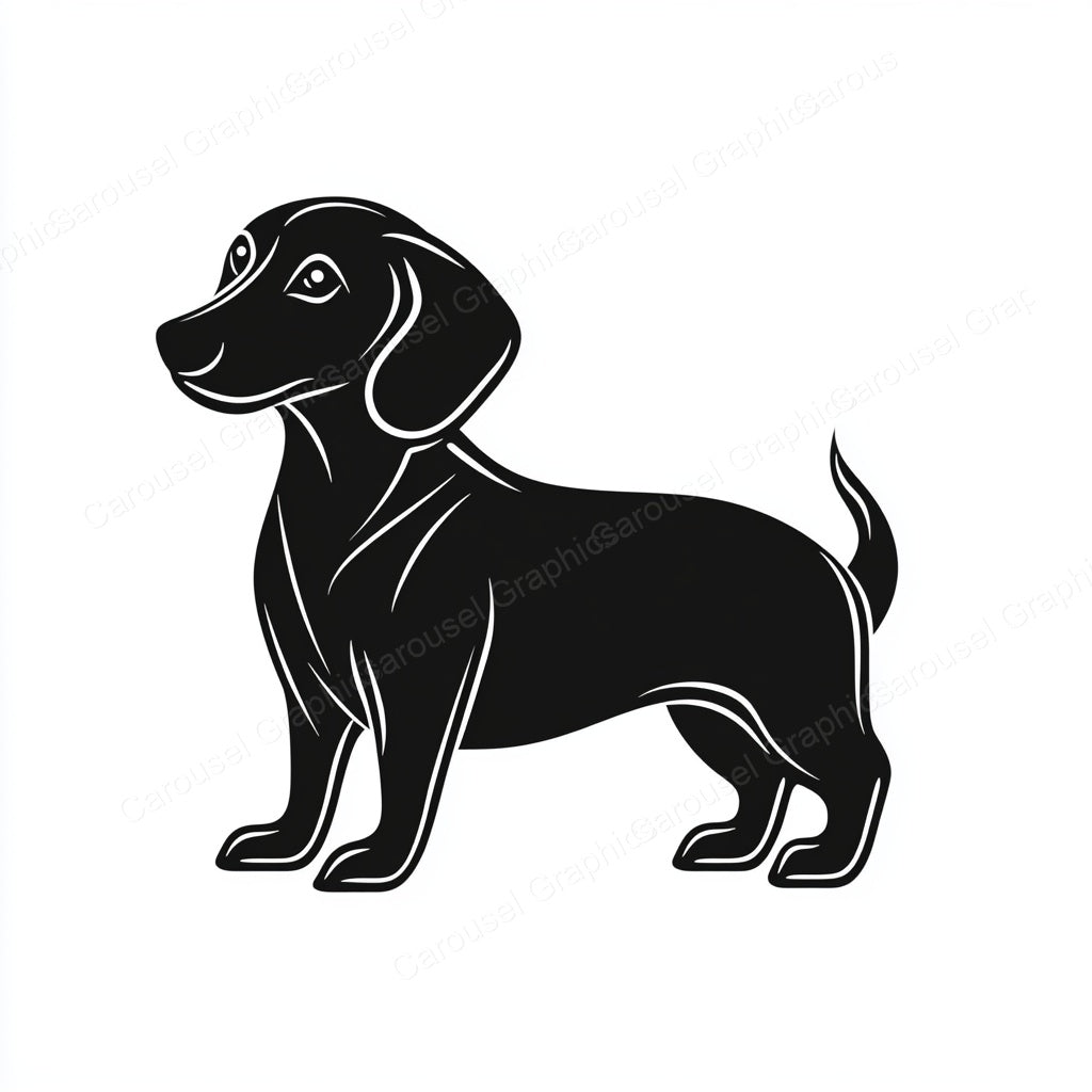 Dachshund Vector Graphic preview