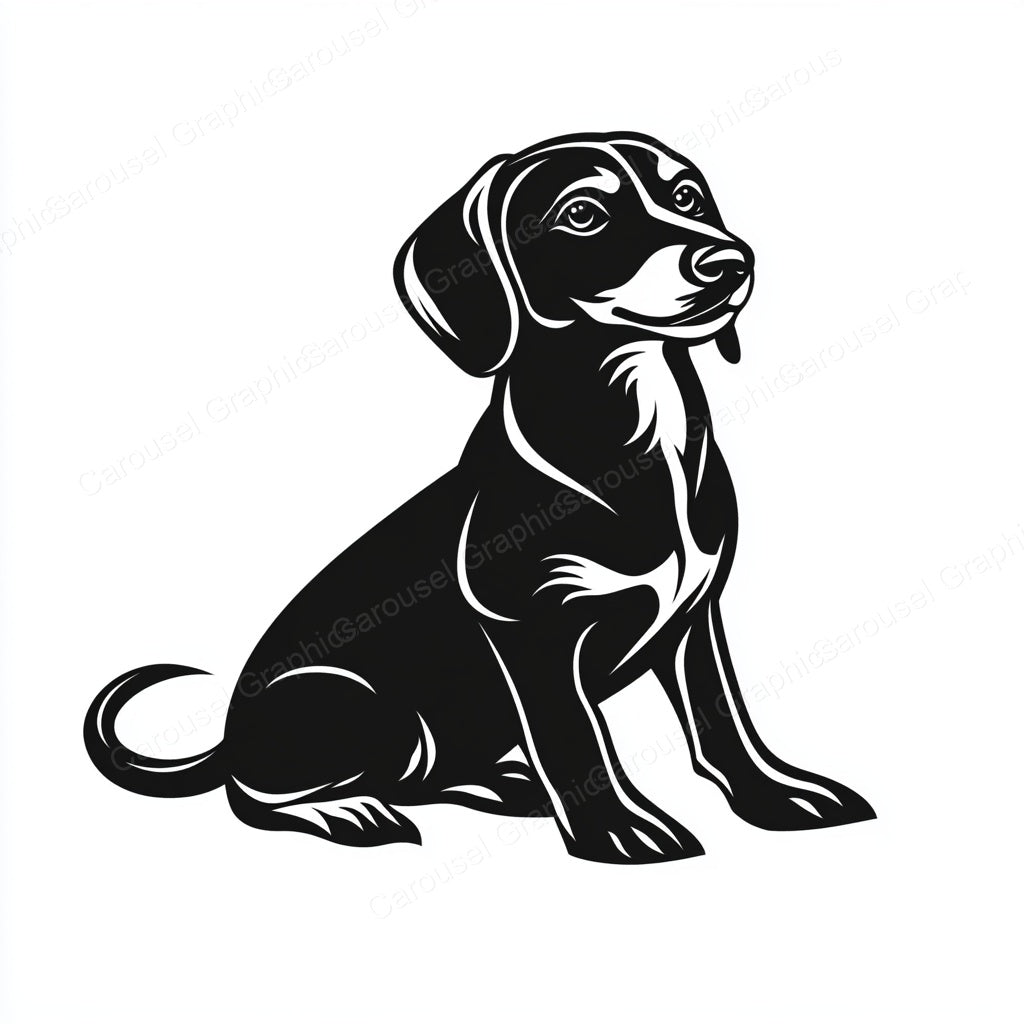Dachshund Vector Graphic preview