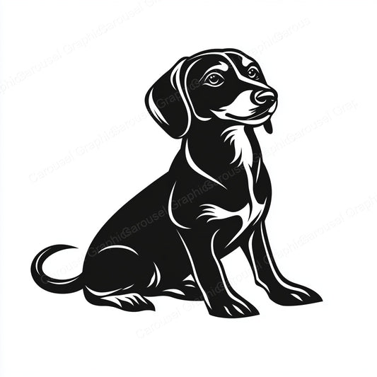 Dachshund Vector Graphic preview