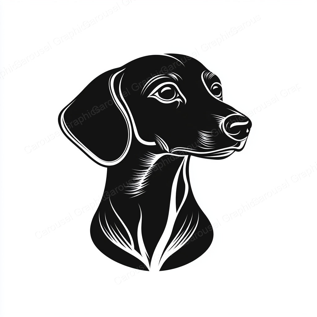 Dachshund Vector Graphic preview