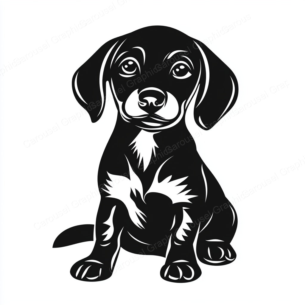 Dachshund Vector Graphic preview