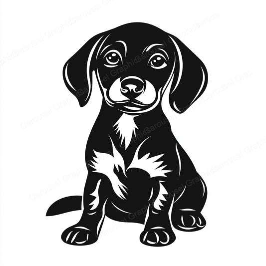 Dachshund Vector Graphic preview