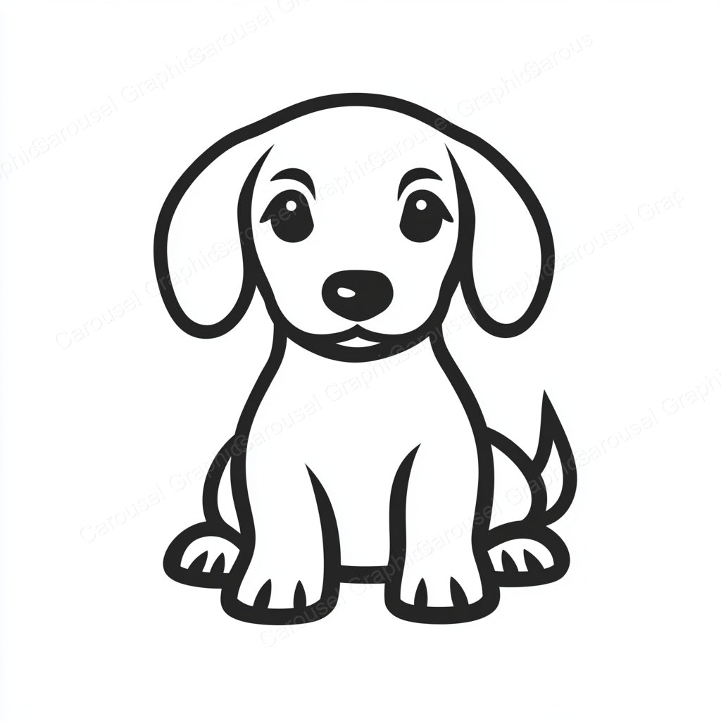 Dachshund Vector Graphic preview