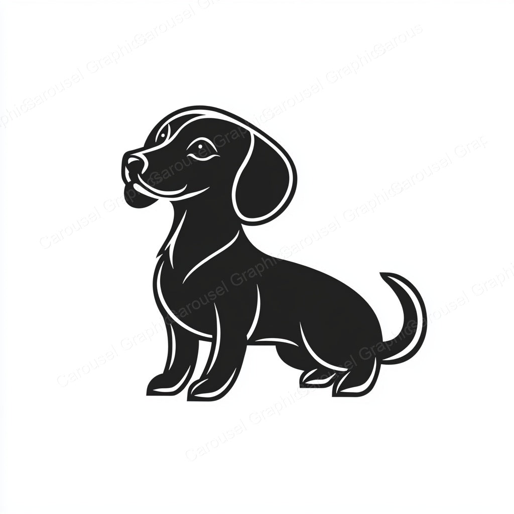 Dachshund Vector Graphic preview