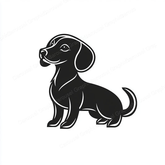 Dachshund Vector Graphic preview