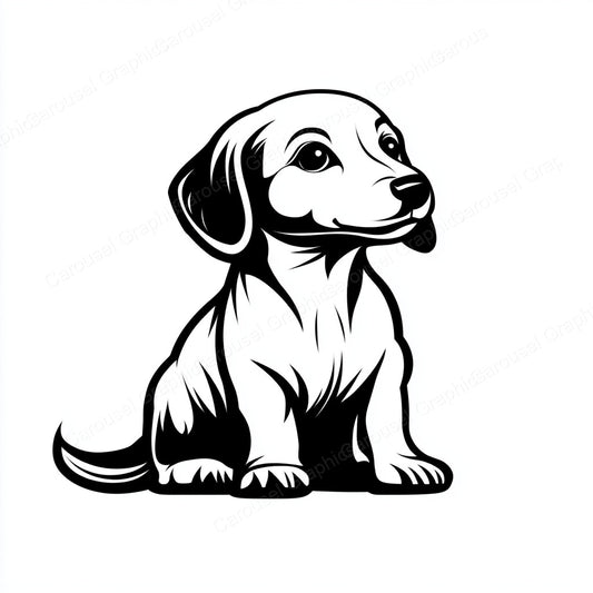 Dachshund Vector Graphic preview