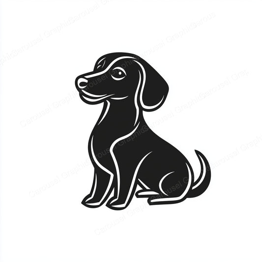 Dachshund Vector Graphic preview