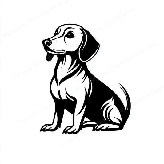 Dachshund Vector Graphic preview