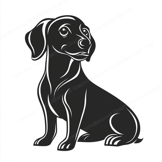 Dachshund Vector Graphic preview