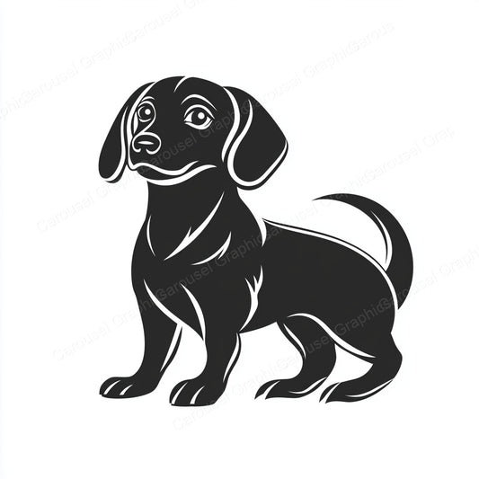 Dachshund Vector Graphic preview
