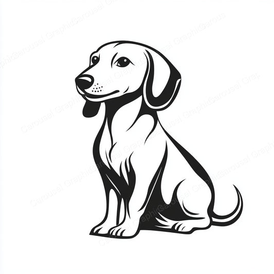 Dachshund Vector Graphic preview