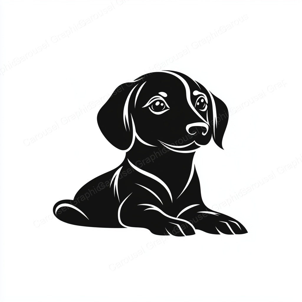 Dachshund Vector Graphic preview