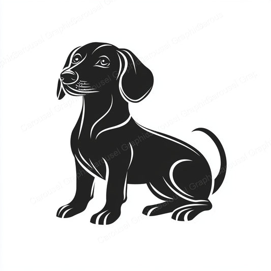 Dachshund Vector Graphic preview