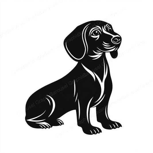 Dachshund Vector Graphic preview