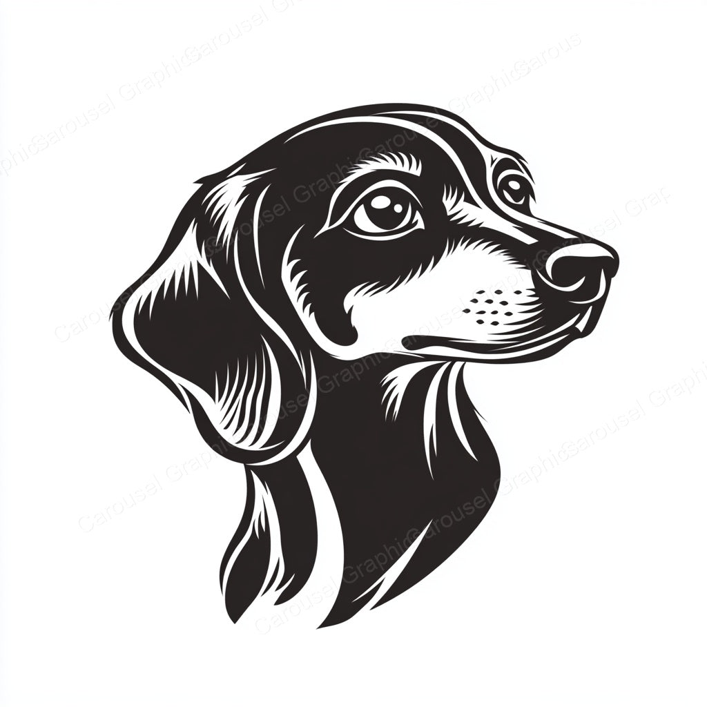Dachshund Vector Graphic preview