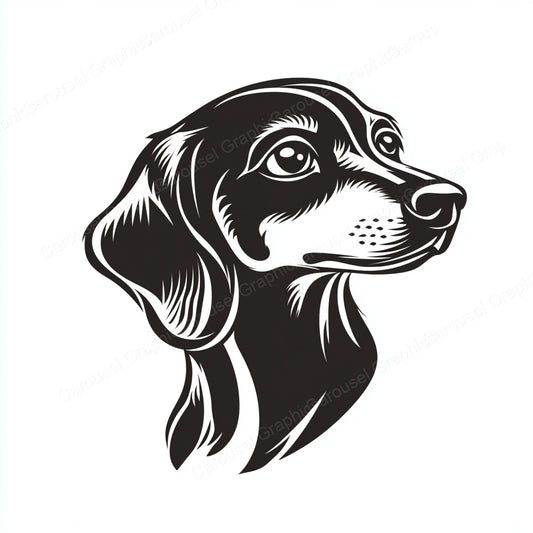 Dachshund Vector Graphic preview