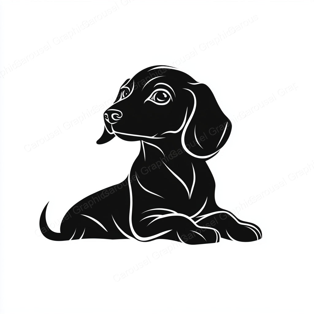 Dachshund Vector Graphic preview