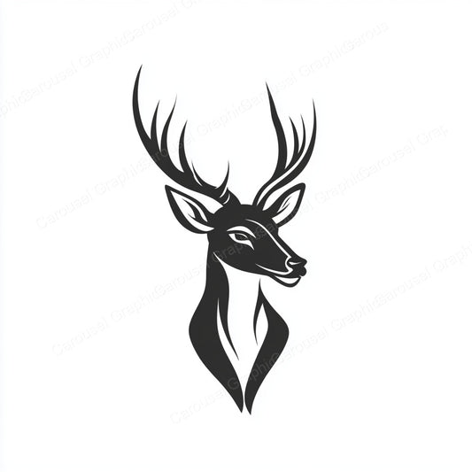 Deer Vector Graphic preview
