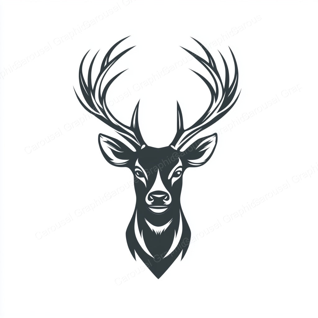 Deer Vector Graphic preview