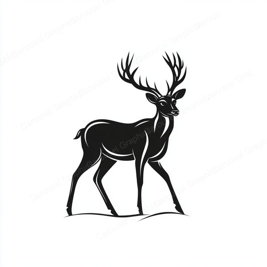 Deer Vector Graphic preview