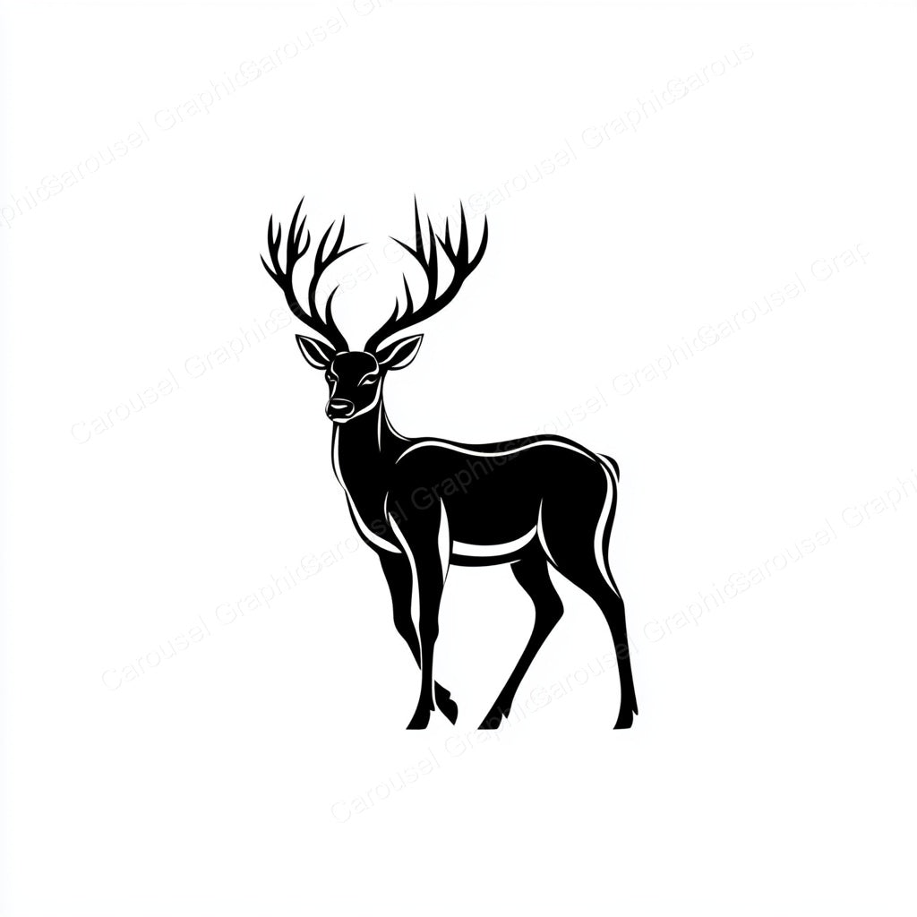 Deer Vector Graphic preview