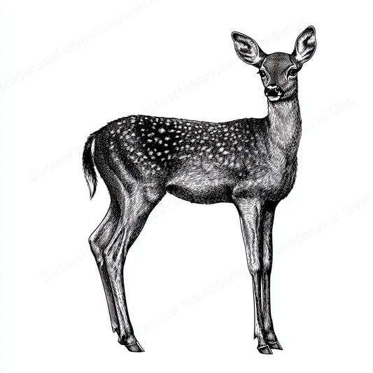 Deer Vector Graphic preview