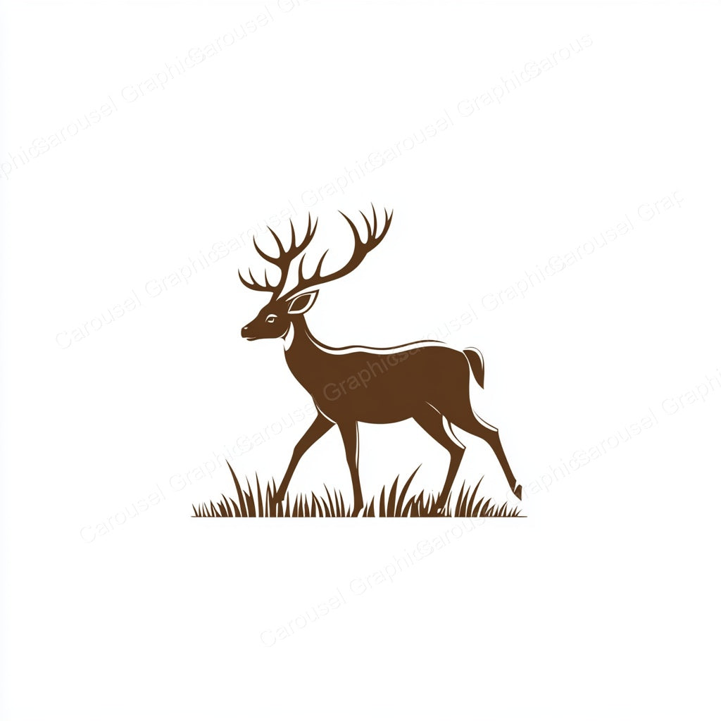 Deer Vector Graphic preview