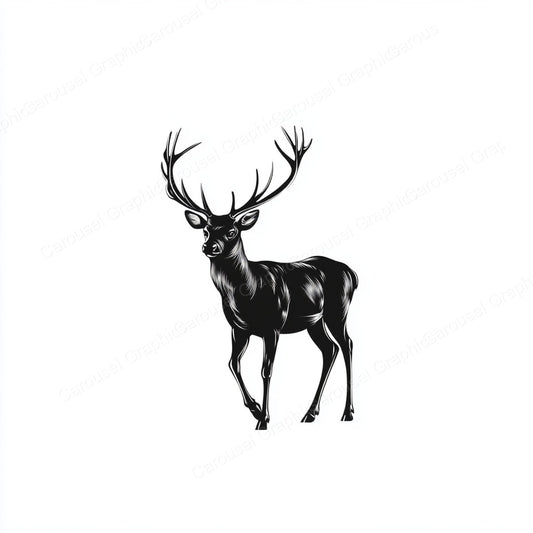 Deer Vector Graphic preview