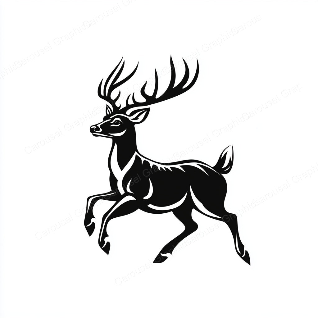 Deer Vector Graphic preview