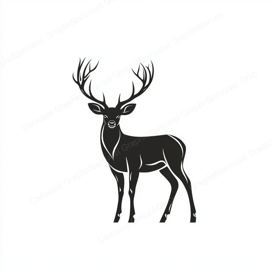 Deer Vector Graphic preview