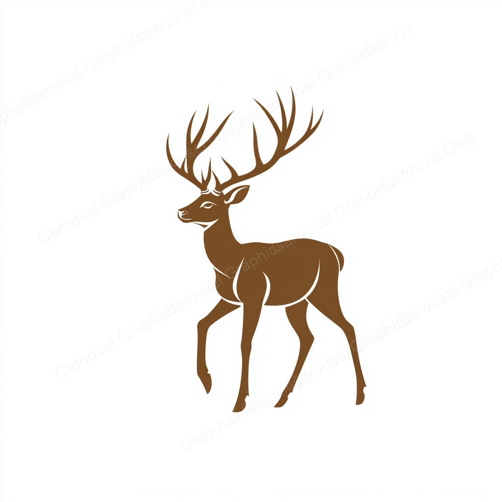 Deer Vector Graphic preview