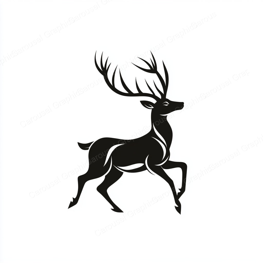 Deer Vector Graphic preview