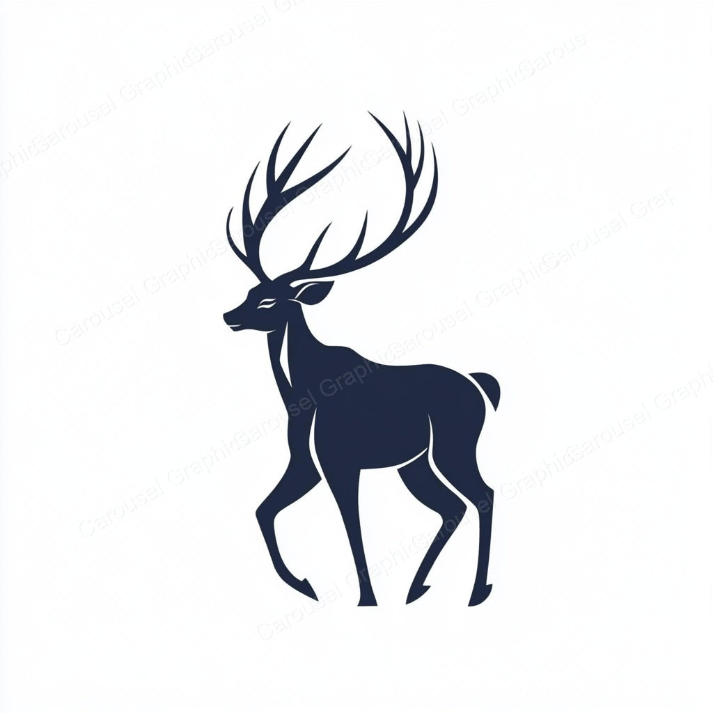 Deer Vector Graphic preview