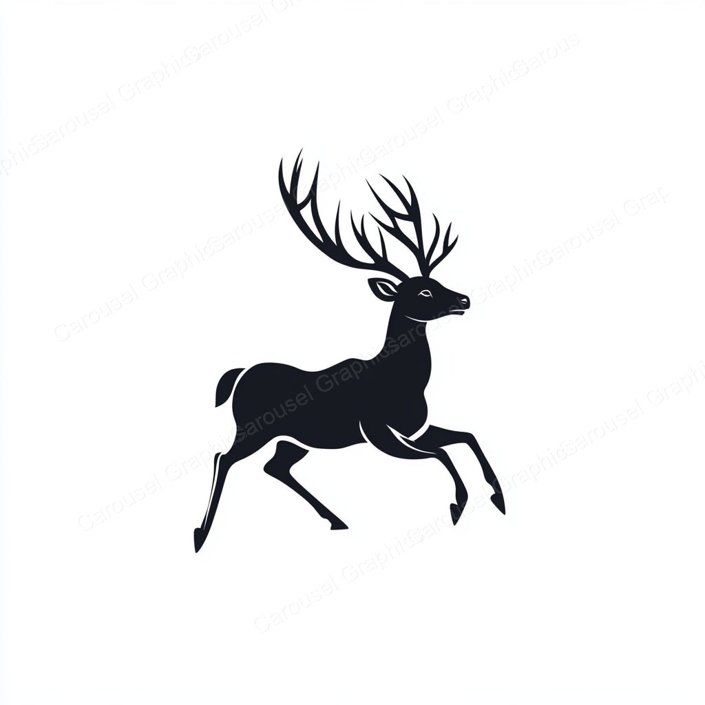 Deer Vector Graphic preview