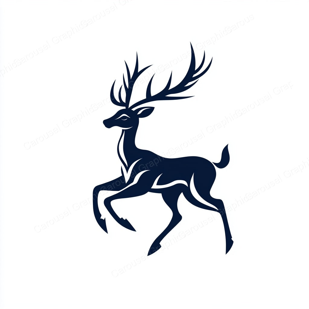 Deer Vector Graphic preview