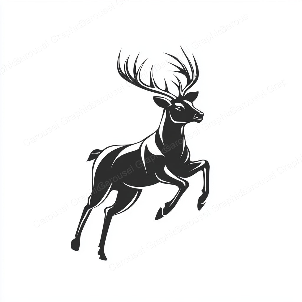 Deer Vector Graphic preview