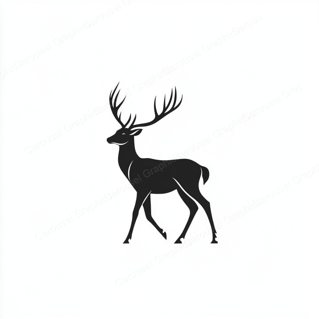 Deer Vector Graphic preview